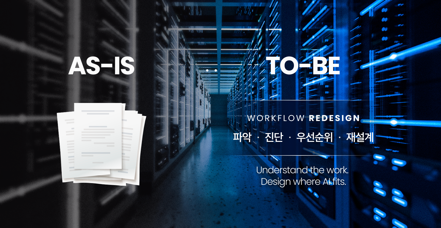 AS-IS에서 TO-BE로: 파악 · 진단 · 우선순위 · 재설계로 업무 흐름을 다시 설계하는 과정